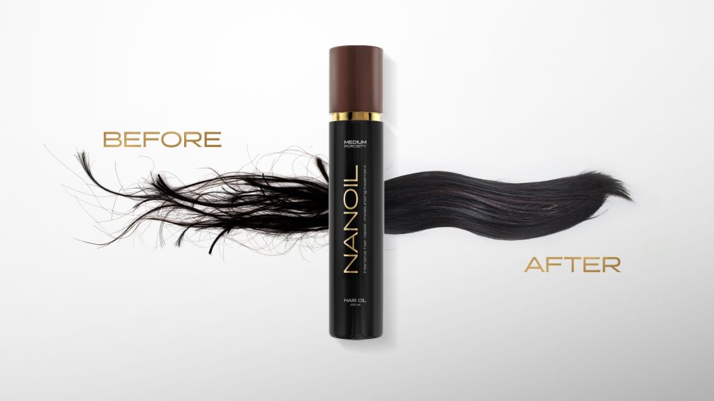 Beste olje for hår - Nanoil