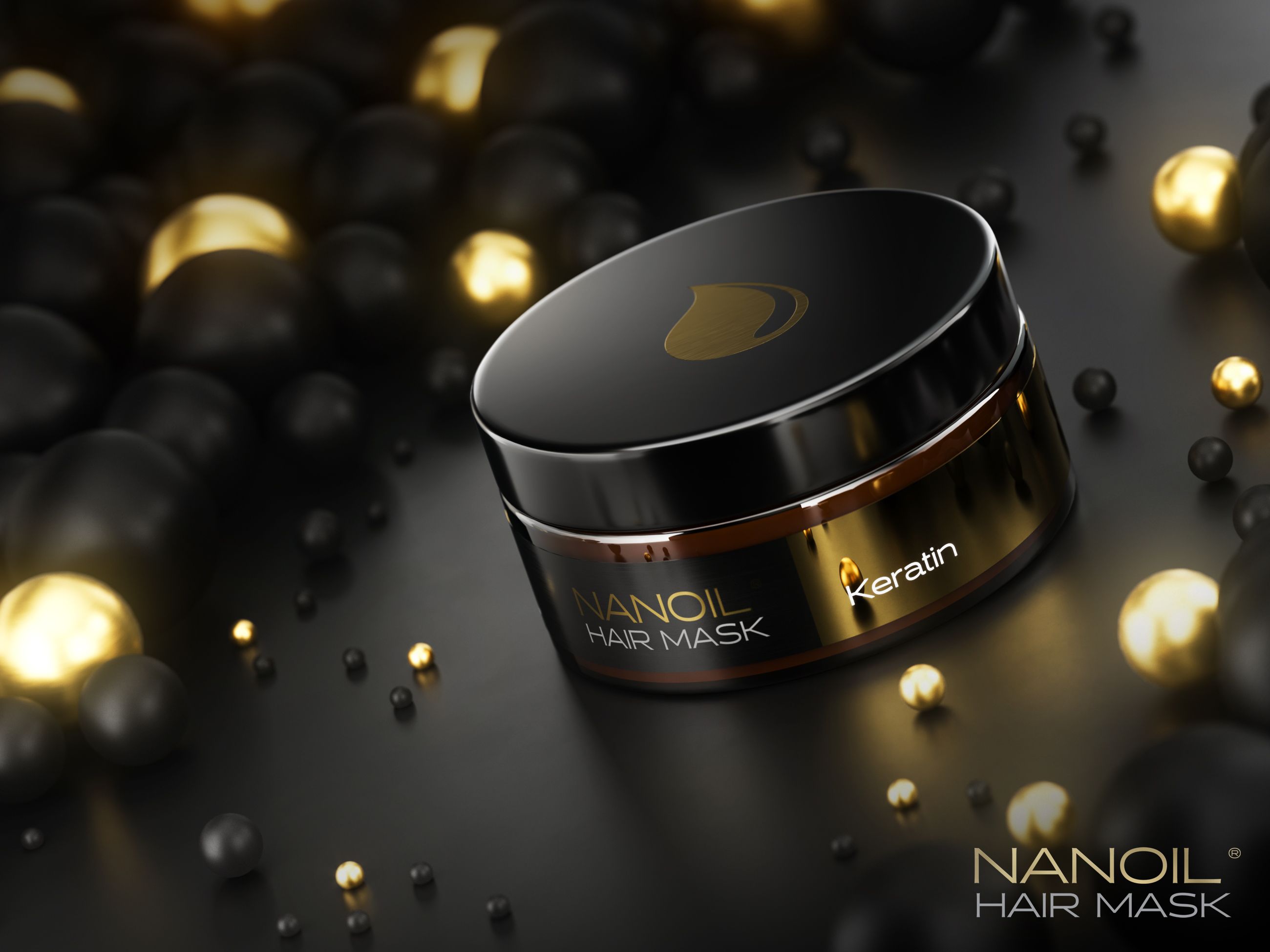 keratin hårmasker Nanoil