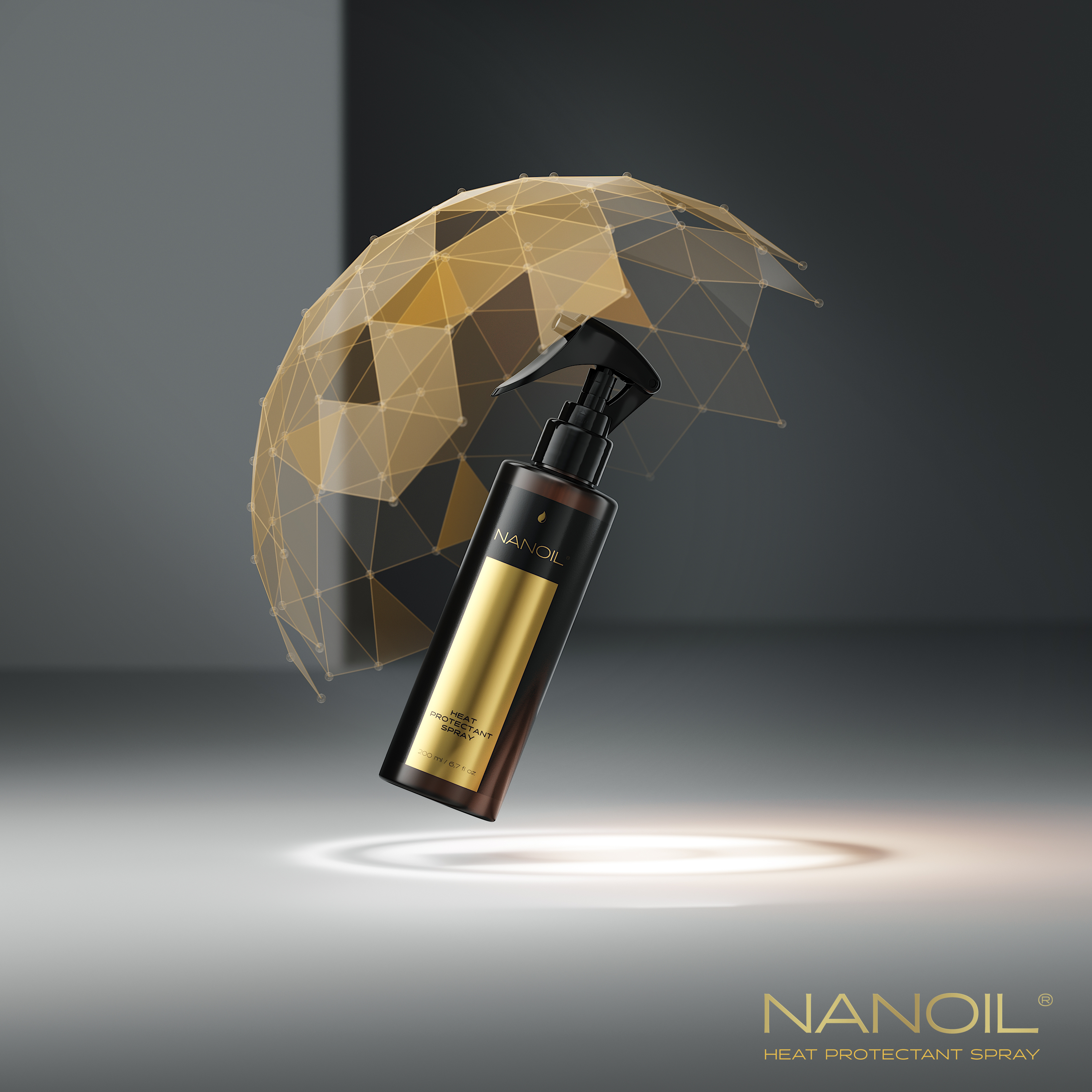 Nanoil varmebeskyttende spray