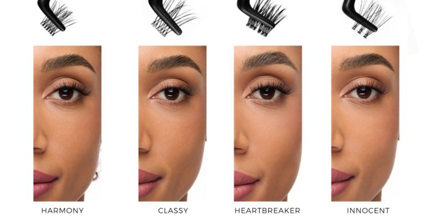 Falske øyevipper uten lim nanolash